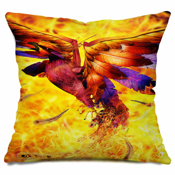 Phoenix Throw Pillows Shams Pillow Cases