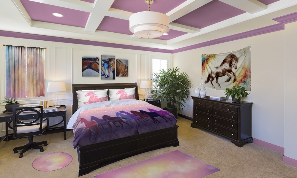 Teen Girls Horse Bedroom