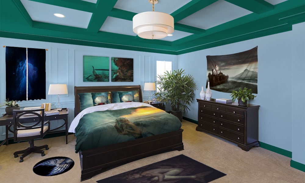 Sea Enchantress Bedroom Theme