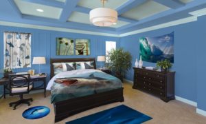 Make Every Week Shark Week With These Shark Bedroom Ideas VisionBedding   Shark Attack Room 300x180 