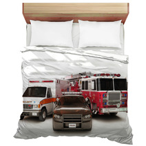 Fire Truck Themed Decor Bedroom Bath Wall Art