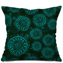 Abstract Seamless Shapes Pillows 57431662