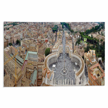 Beautiful Panorama Of Vatican, Italy Rugs 68483722