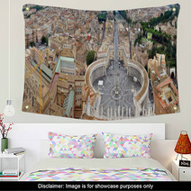 Beautiful Panorama Of Vatican, Italy Wall Art 68483722