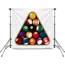 Billiard Backdrops 61410811