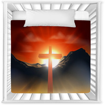 Christian Easter Cross Concept Nursery Decor 38409341