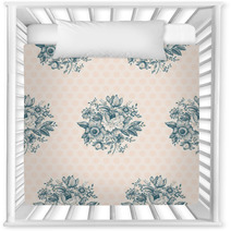 Classic Floral Seamless Pattern Nursery Decor 53574625