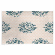 Classic Floral Seamless Pattern Rugs 53574625