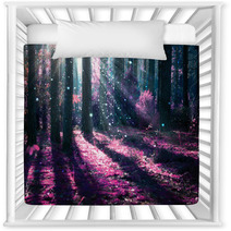 Fantasy Landscape. Mysterious Old Forest. Nursery Decor 57897515