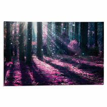 Fantasy Landscape. Mysterious Old Forest. Rugs 57897515