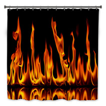 Fire And Flames Bath Decor 35199209