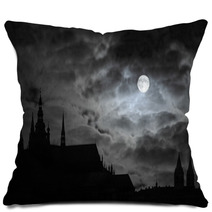 Full Moon Over Transilvania Pillows 1479113