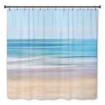 Hi Key Abstract Seascape Bath Decor 93581255