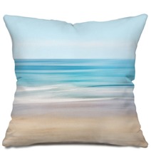 Hi Key Abstract Seascape Pillows 93581255