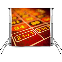 Roulette Table Backdrops 62243074