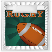 Rugby Nursery Decor 54826921