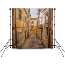 Traditional Street Greece Backdrops 68359178