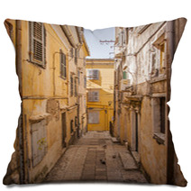 Traditional Street Greece Pillows 68359178