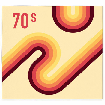 1970s abstract vector