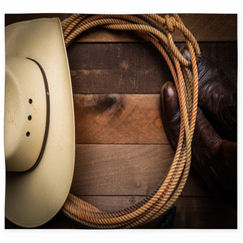 Cowboy Area Rugs & Custom Size Floor Mats