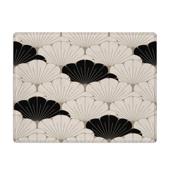 A Japanese Style Seamless Tile With Exotic Bath Mat