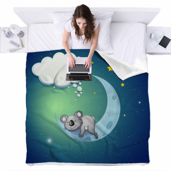  Cute Koala Throw Blanket Soft Cozy Leaf Blanket Koala Gifts for  Girls Boys Colorful Koala Animal Koala Bear Blankets for Couch Bed  Lightweight and Durable 40x50for Kids/Child : Home & Kitchen