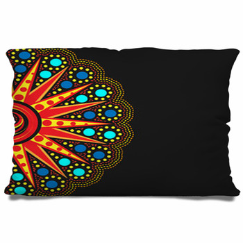 Abstract African Shape Pillow Case/Sham