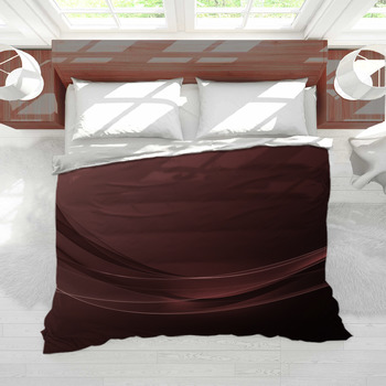 Duvet Cover Set Queen Size Sea Level Waves Luxury Soft Bedding Set Comforter  Cover 