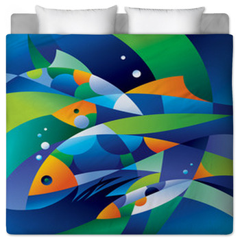 Fish Themed Bedspreads