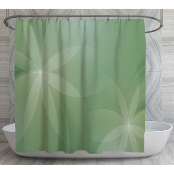 Saraghna Shower Mat Symple Stuff Color: Green, Size: 15.5 W x 34.5 L