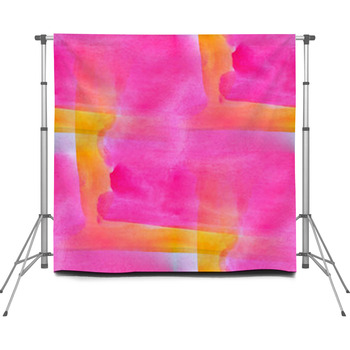 Pink and yellow Custom Backdrops | Available in Super Large Custom Sizes