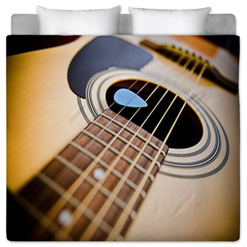 Guitar Comforters Duvets Sheets Sets Personalized