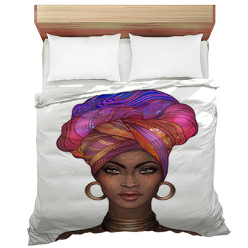 African American Pretty Girl Raster Comforter