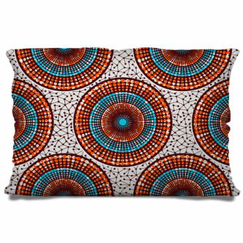 African Fashion Seamless Pattern Vector  Pillow Case/Sham