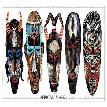 African Area Rugs & Custom Size Floor Mats