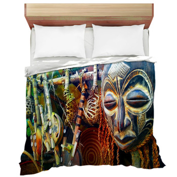 African Statues Comforter