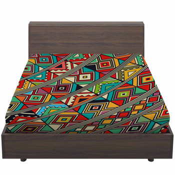 African Style Icon Bed Sheet