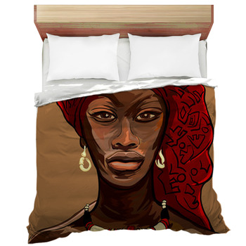 African Woman Comforter