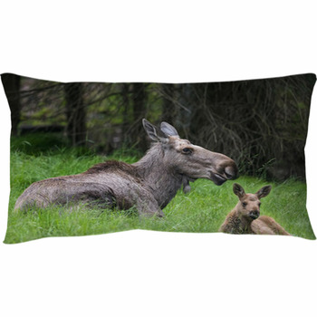 Moose body outlet pillow