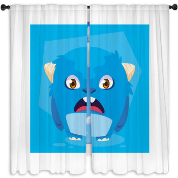 Monster Window Curtains & Drapes | Black Out | Custom Sizes