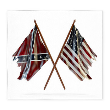 Rebel Flag Area Rugs & Custom Size Floor Mats