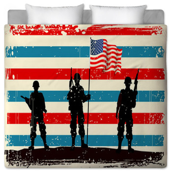 Army Comforters, Duvets, Sheets & Sets | Personalized