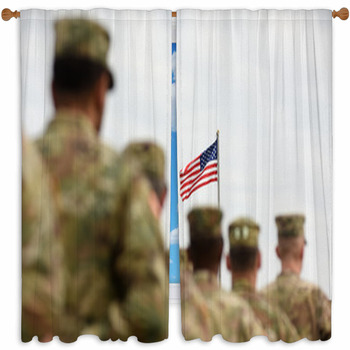 Air force Drapes & Window Treatments | Block Out | Custom Sizes