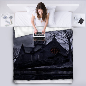 Goth blanket online