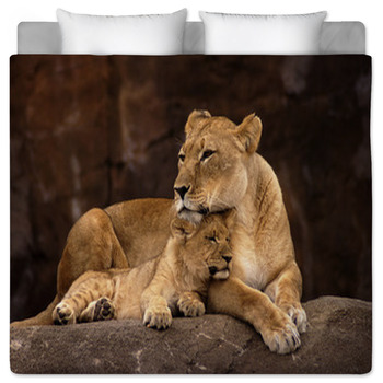 Lion Comforters Duvets Sheets Sets Custom