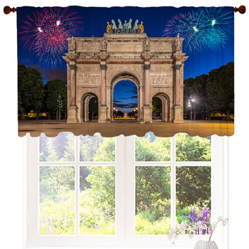 Arc De Triomphe Du Carrousel At Custom Size Valance