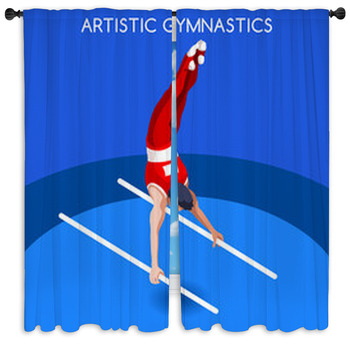 Gymnastics Drapes & Window Treatments | Black Out | Custom Sizes