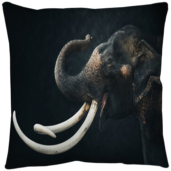 Elephant floor outlet pillow