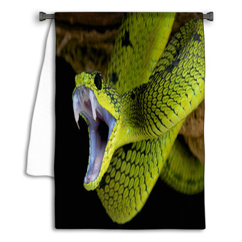 https://www.visionbedding.com/images/theme/attacking-snake-atheris-nitschei-towel-63574143.jpg