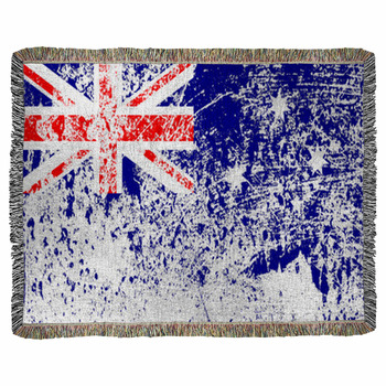 Australian flag Fleece Blanket Throws